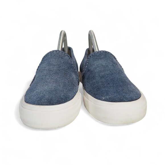 Keds Dreamform Casual Slip-on Sneakers Women's 8 Blue Corduroy WF62215 - Picture 3 of 10